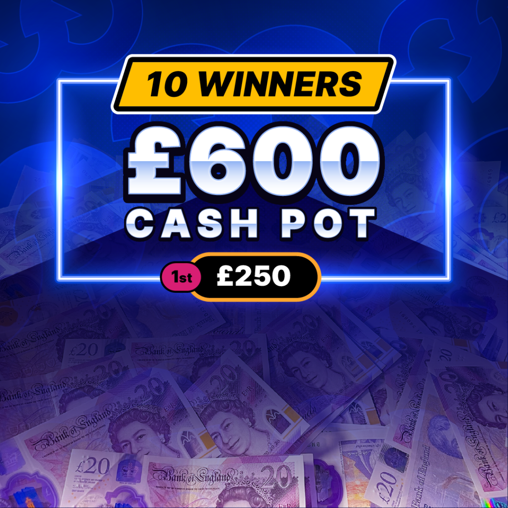 Best of 10: £600 Cash Pot #3