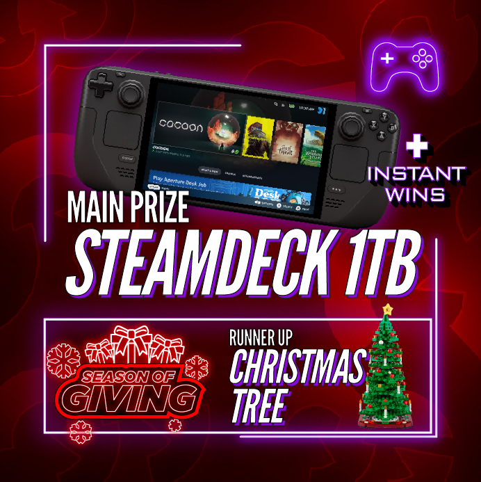 Steam Deck 1TB + Instant Wins #15