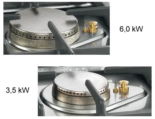 Plynový sporák 6 horákov (28,5 kW) - Image 2