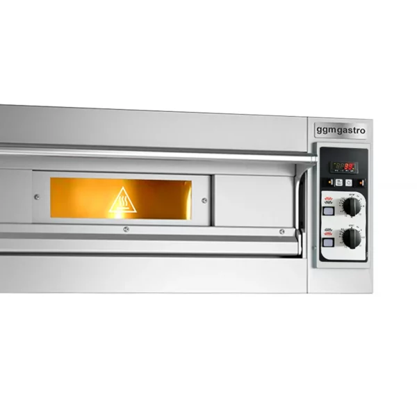 Elektrická pec na pizzu - 9x 33cm - manuálna - Image 4
