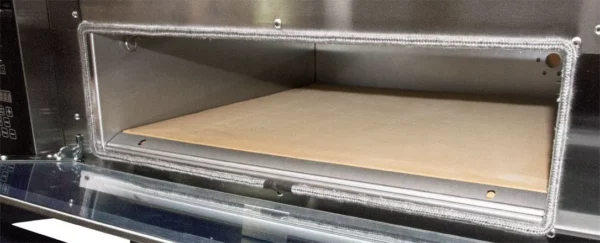 Pekárenská plynová teplovzdušná rúra - 6x EN 60x40 - vrátane pece na pizzu, digestora a základného rámu - Image 5