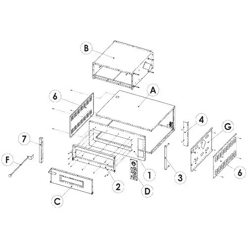 Elektrická pec na pizzu - 9+9x 35cm (šírka) - manuálna - Image 4