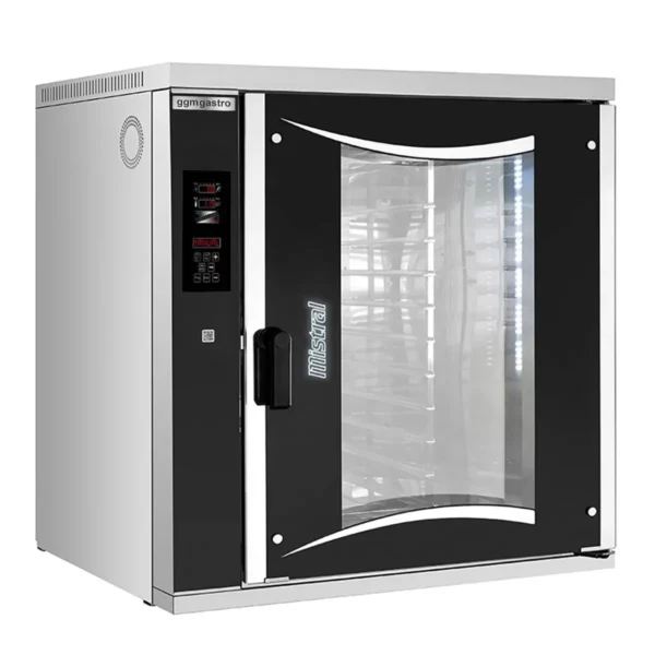 Pekársky kombinovaný konvektomat - digitálny - 10x EN 60x40 - vrátane digestora, motora a kondenzátora - Image 3