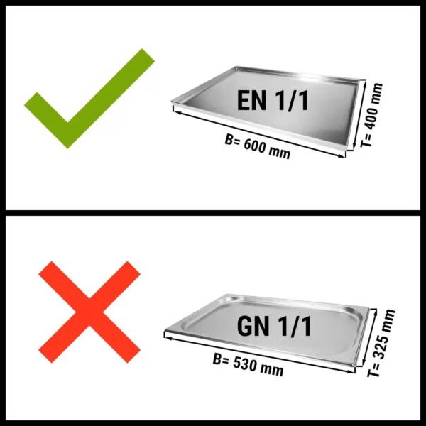 Pekárenská plynová teplovzdušná rúra - Digitálna - 6x EN 60x40 - vrátane digestora a základného rámu - Image 2