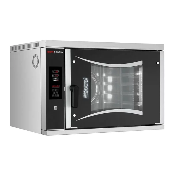 Pekárenská plynová teplovzdušná rúra - digitálna - 6x EN 60x40 - vrátane pece na pizzu a základného rámu - Image 5