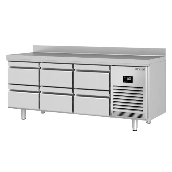 Chladiaci stôl PREMIUM PLUS - 1960x700mm - 6 zásuviek a zásuvka - Image 8