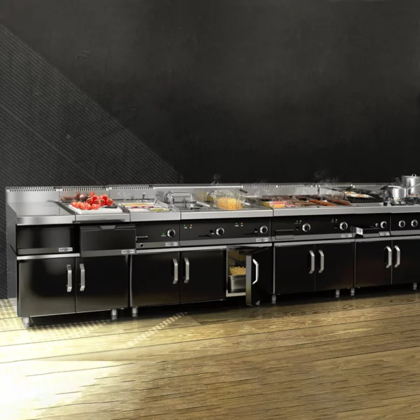 Plynový sporák - 10 kW - 2 horáky - vrátane podstavca s 1 dvierkami - Image 2