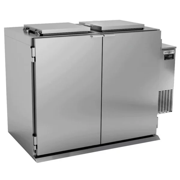 Mokrý chladič odpadu - 2x 120 alebo 1x 240 litrov - jednotka vpravo - Image 4