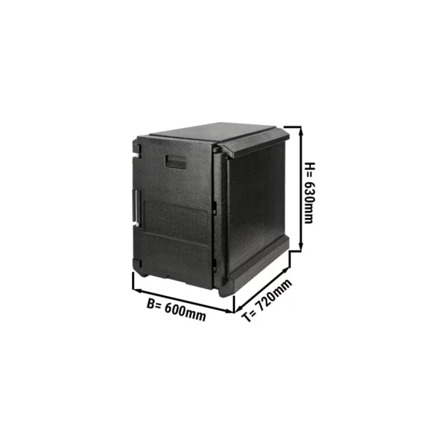 Porter Maxi - 128,1 litrov | Termobox | Izolovaný box | Polystyrénový box | Polibox | Zahrievací box