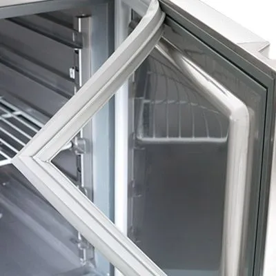 Chladiaci stôl na pizzu PREMIUM PLUS - 1783x800mm - s 2 dvierkami - vrátane chladiacej vitríny - 7x GN 1/4 - Image 4