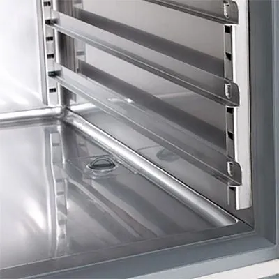 Chladiaci stôl na pizzu PREMIUM PLUS - 1980x700mm - s 1 dvierkami a 6 zásuvkami - vrátane chladiacej vitríny - 9x GN 1/4 - Image 4