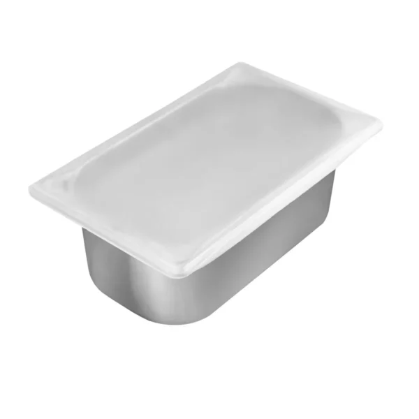 Silikónové veko pre 1/4 GN nádoby a zmrzlinové nádoby (265 x 162 mm) - Image 2