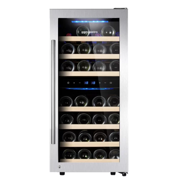 Chladnička na víno - 2 klimatické zóny - 100 litrov - max 33 fliaš - Image 7