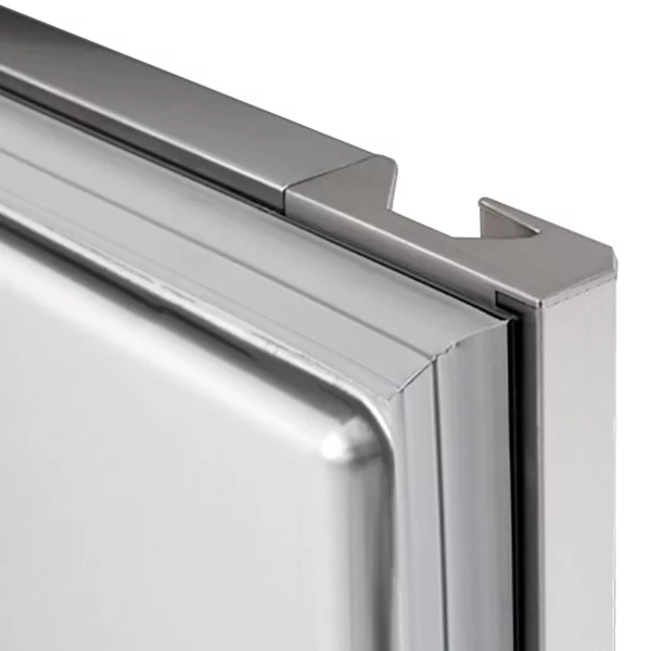 Chladiaci stôl na pizzu PREMIUM PLUS - 2305x800mm - s 3 dvierkami - vrátane chladiacej vitríny - 10x GN 1/3 - Image 3