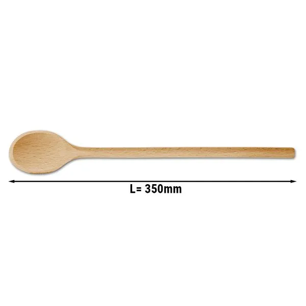 Drevená varná lyžica - dĺžka: 35 cm