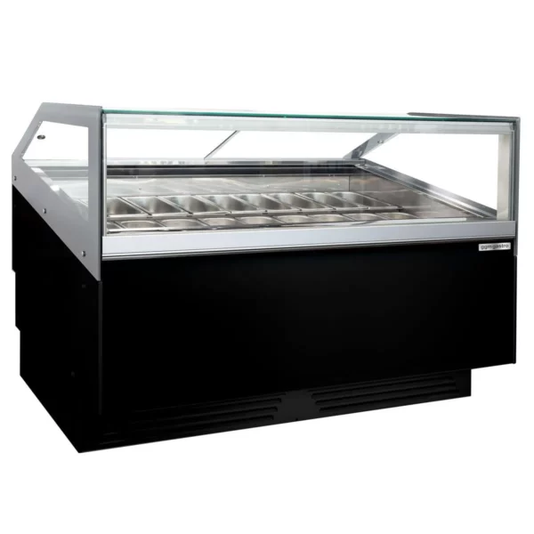 Zmrzlinový pult - 1700 mm - s LED osvetlením - pre 18x 5l alebo 12x 7l nádoby - Image 9