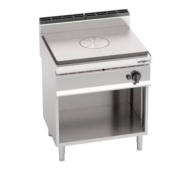 Plynový sporák s varnou doskou - 10 kW