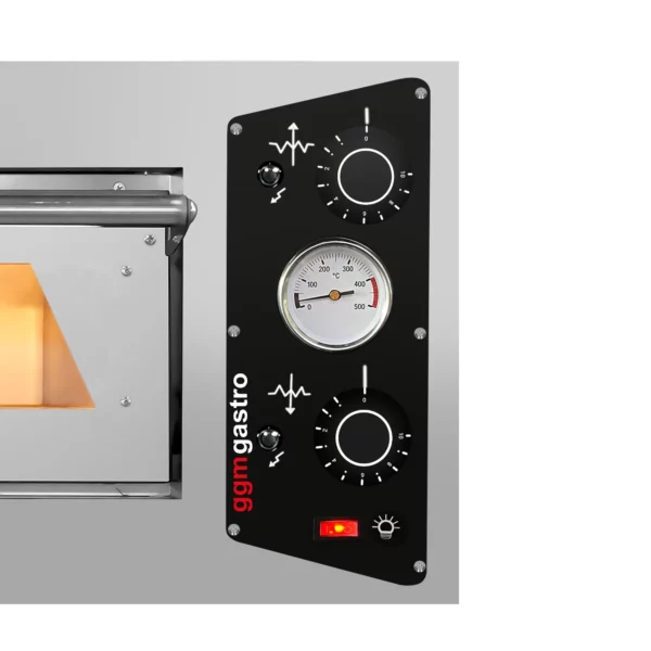 (2 kusy) elektrická pec na pizzu - 6+6x 35cm (šírka) - manuálna - Image 4