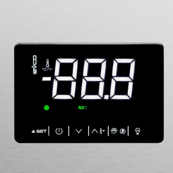 Chladnička PREMIUM PLUS - GN 2/1 - 1240 litrov - so 4 polovičnými dverami z nehrdzavejúcej ocele - Image 8