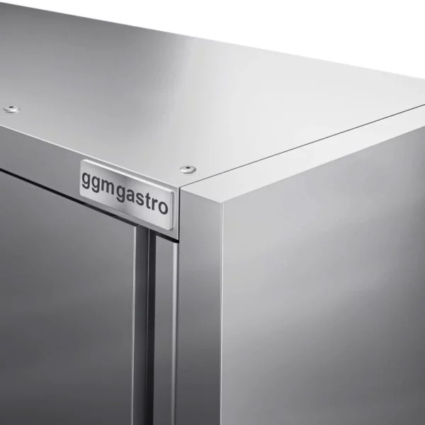 Nerezová nástenná skrinka ECO - 1200 mm - s posuvnými dverami 800 mm vysoká - Image 2