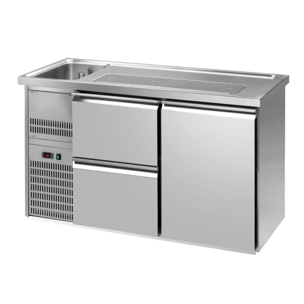 Pivný bar PREMIUM PLUS - 1550x700 mm - 1 dvierka a 2 zásuvky - Image 2
