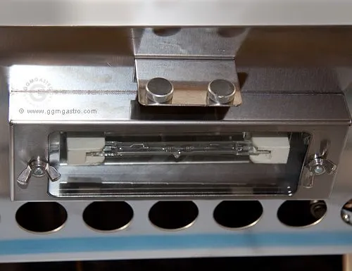 Elektrický gril na kurčatá PREMIUM so 4 ražňami pre 24 kurčiat - 1190 x 480 x 1000 mm - Image 4