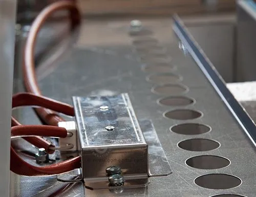 Elektrický gril na kurčatá PREMIUM so 4 ražňami pre 24 kurčiat - 1190 x 480 x 1000 mm - Image 5