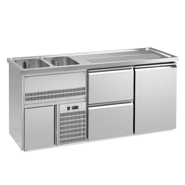 Pivný bar PREMIUM PLUS - 1950x700mm - 1 dvierka a 2 zásuvky - Image 3