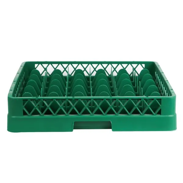 (6 kusov) sklenený košík - 500x500mm - 36 priehradok - zelený - Image 3