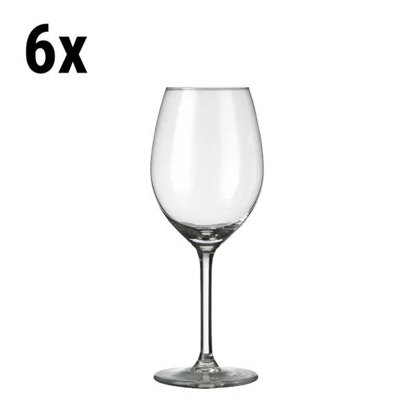 (6 kusov) pohár na víno - ESPRIT - 410 ml - priehľadný