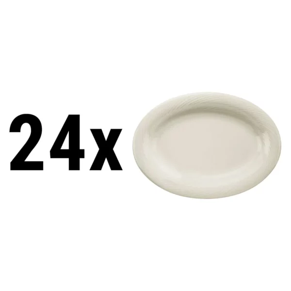 (24 kusov) SEMPER - Tanier/ Tanier oválny - Ø 33 cm
