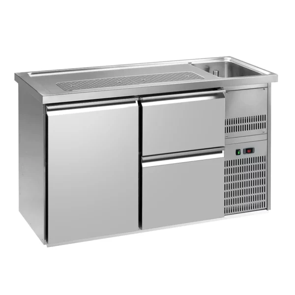 Pivný bar PREMIUM PLUS - 1550x700 mm - 1 dvierka a 2 zásuvky - Image 3