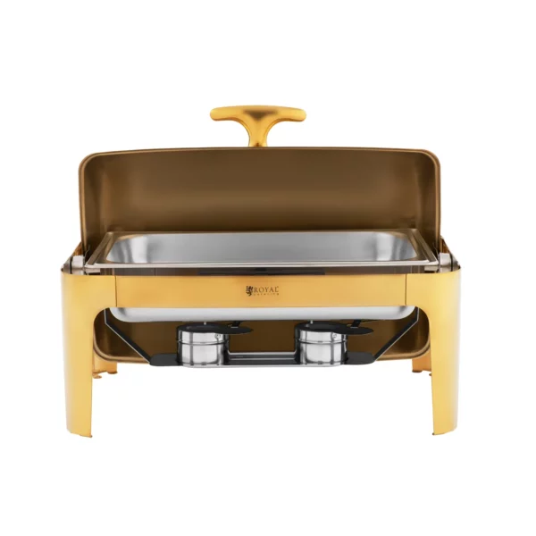 Chafing dish - GN 1/1 - 9 l - 2 nádoby na palivo - Royal Catering - Image 2