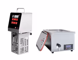 Sous Vide variče, nádoby a stroje