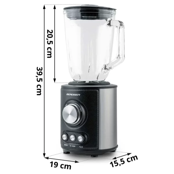 Mixér 800W BD-751 Berdsen čierny - Image 5