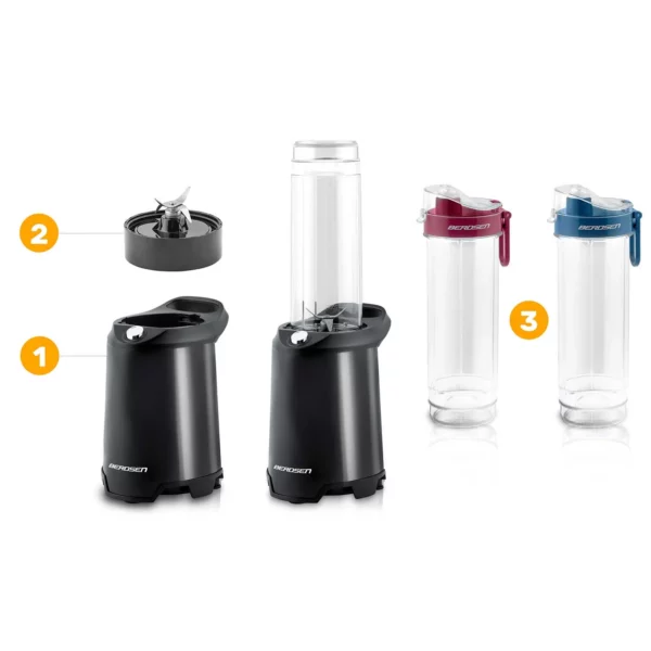 Smoothie mixér 350W BD-752 Berdsen čierny - Image 8