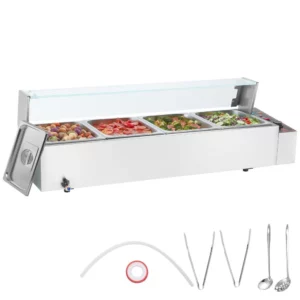 Ohrievač potravín gastronádoba 4x 1/2