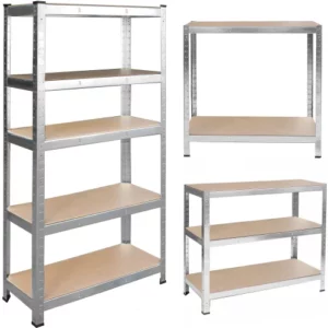 Kovový skladovací regál 180 x 90 x 40 Plonos 470200
