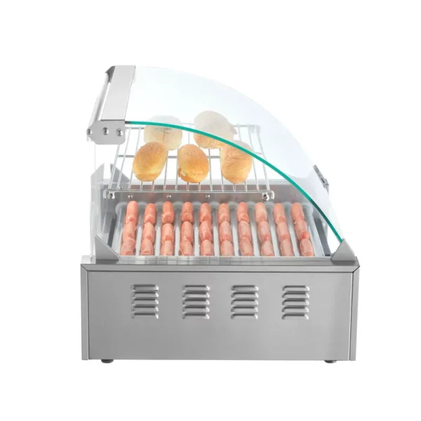 Elektrický gril na hotdog,  11 valčekov, 2,2 kW - Image 4