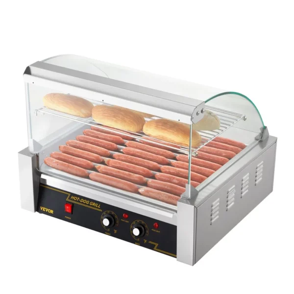 Elektrický gril na hotdog,  11 valčekov, 2,2 kW - Image 3