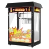 Stroj na popcorn s kapacitou 5 kg/h - čierny
