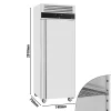 Chladnička ECO s objemom 600 litrov, 1 dvierka