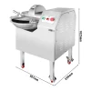 Horizontálny kuter - 20 l - 1,5 kW - 230 V - 1440 ot./min - Image 6