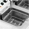 Dvojitá fritéza – elektrická – 26 litrov – 10 000 W – studená zóna – so skrinkou - Image 4