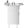 Dvojitá fritéza – elektrická – 26 litrov – 10 000 W – studená zóna – so skrinkou - Image 7