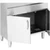 Dvojitá fritéza – elektrická – 26 litrov – 10 000 W – studená zóna – so skrinkou - Image 8