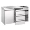 Bar na nápoje PREMIUM - 1550x700mm - 1 dvierka a 3 zásuvky - Image 2