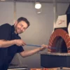 Pizza lopata z nerezovej – Ø 23 cm - Image 2
