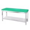 Pracovný stôl PREMIUM z nerezovej ocele – 1500x800mm, s antiblokovou podložkou - Image 7