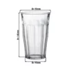 Duralex univerzálne nápojové sklo PICARDIE - 500 ml, transparentné, 12ks - Image 3